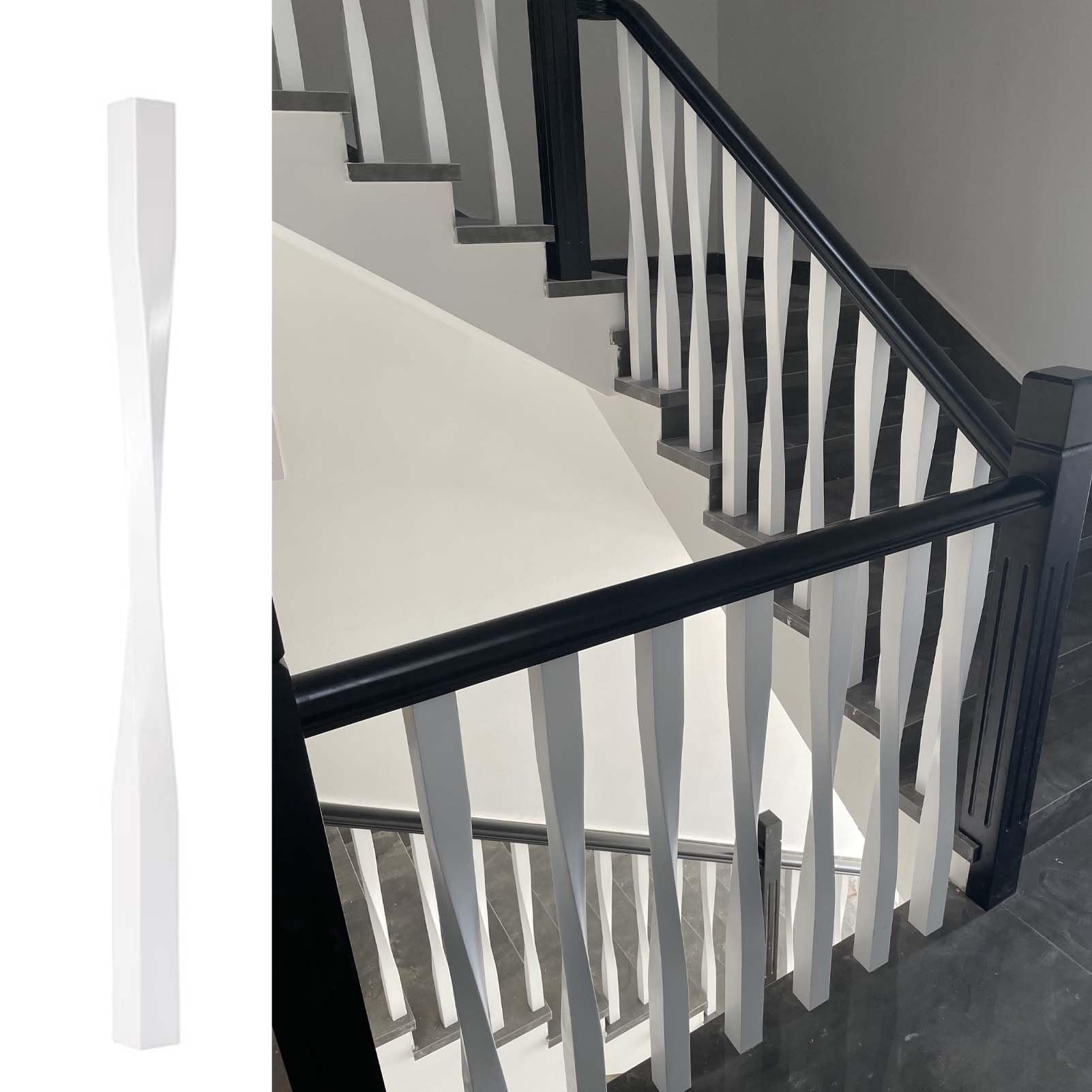 Stair spindles, Deck Fence Square Spindles for Staircase Remodeling