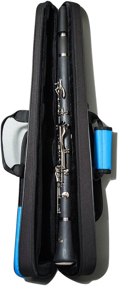 Paititi Model One Piece Bb Clarinet Case With Exterior Pocket Handler and Back Strap