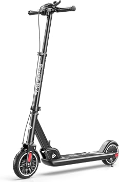 FanttikRide T9 Electric Scooter for Big Kids 6-14, 7/10/12 MPH, LED Battery Level, Height Adjustable and Foldable, Electric Scooter for Teenagers, Up to 40 mins