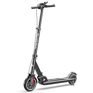 FanttikRide T9 Electric Scooter for Kids 4.3-5.6 ft, 7/10/12 MPH, LED Battery Level, Height Adjustable and Foldable, Electric Scooter for Kids, 200W Motor, Up to 40 mins - Amazon product rated Grade A