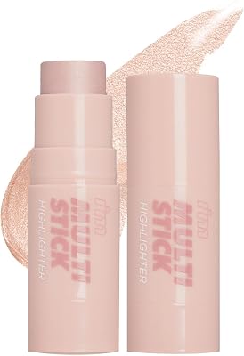 I'M MEME Highlighter - I'm Multi Stick 001 Champagne Gold | Easy Blending, Matte Finish, Suitable for Beginners, Lightweight Formula, Daily Use, Natural Blur Effect, Makeup Gifts, 0.24 Oz