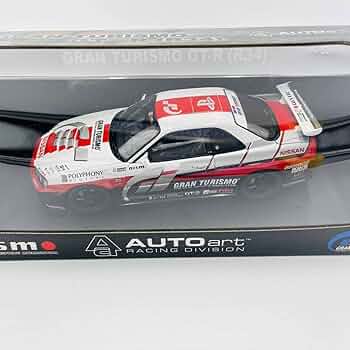 ミニカー AUTOart GRAN TURISMO GT-R (R34) 1:18 AUTOart 1/18 Nissan Skyline GT-R (R34) Z-tune (Midnight Purple III