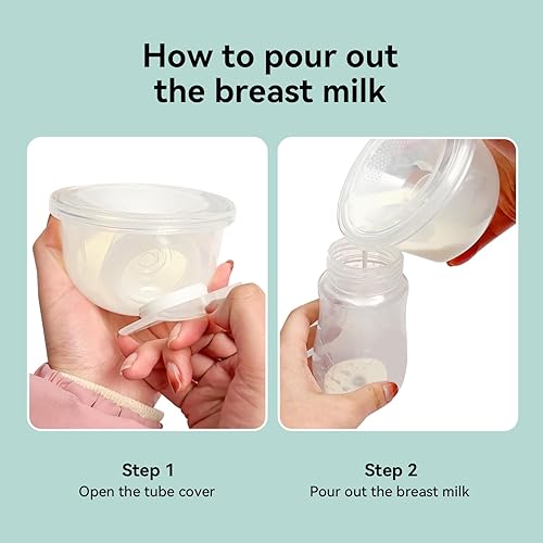 Miniatura 4 de Vaso de extracción de leche para extracción de leche, compatible con Spectra S1S2S9, no accesorios originales, kits de extractor de leche, piezas de