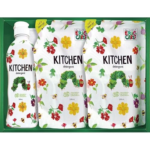 キッチン洗剤タオルセット はらぺこあおむし