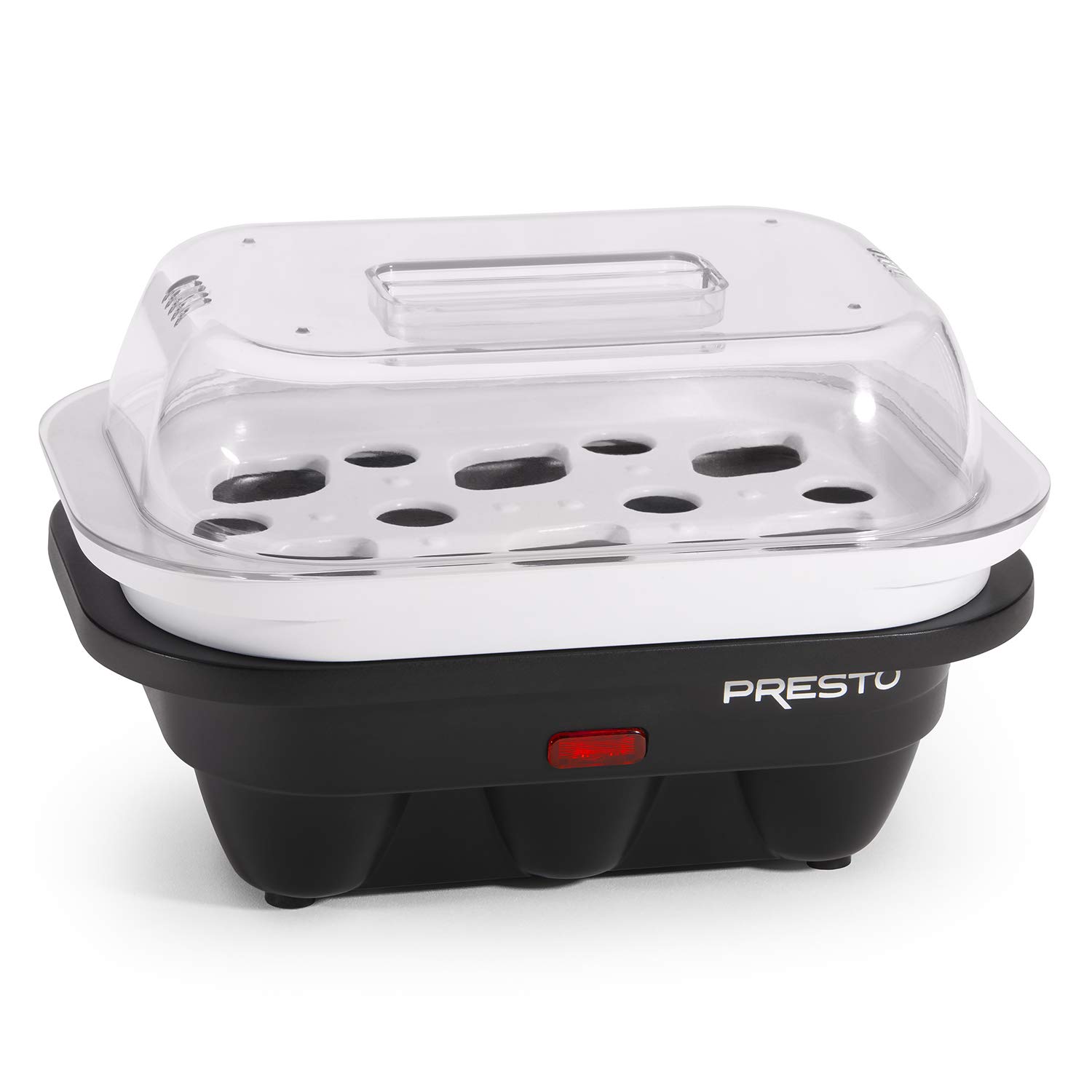Easy Store Electric Egg Cooker - 6, Black/White, view 7