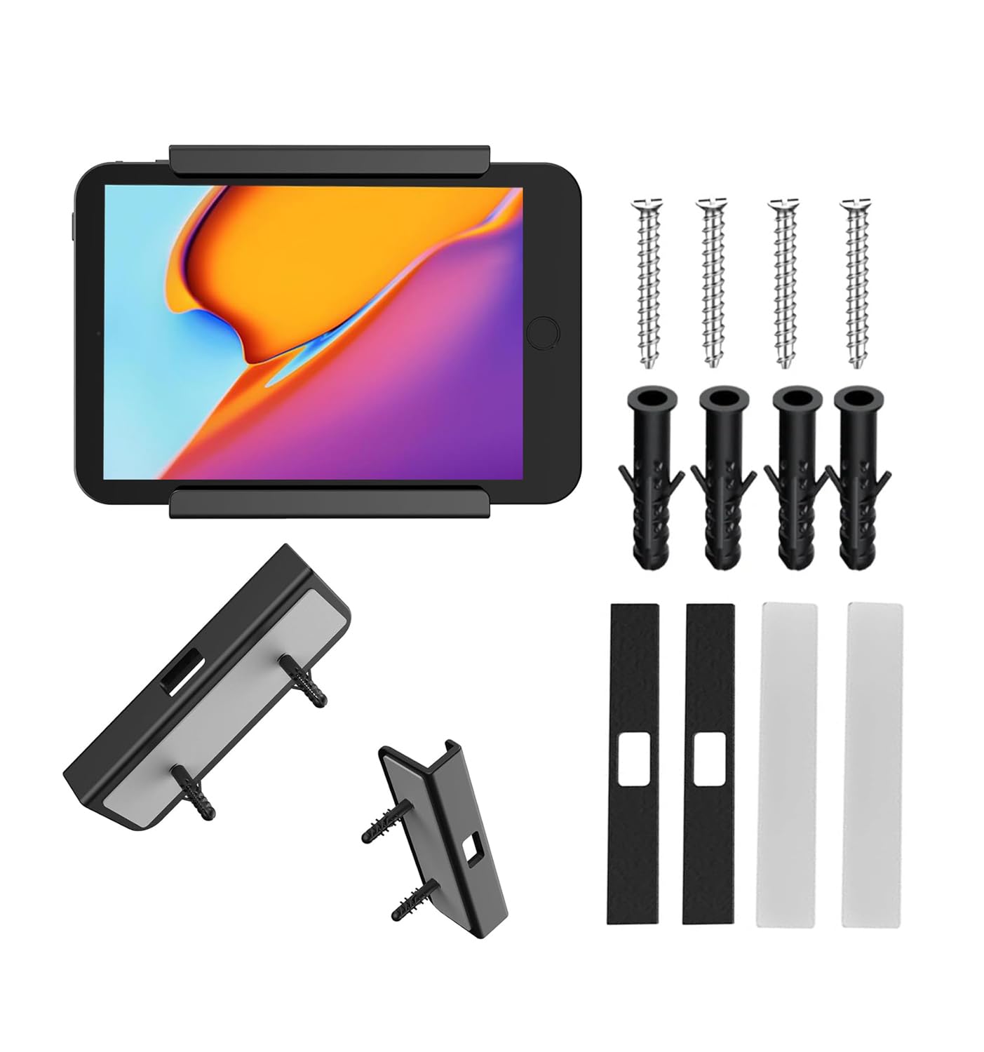 Supporto Tablet Da Muro Universale Compatibile con iPad iPhone Samsung Surface Huawei Xiaomi Lenovo