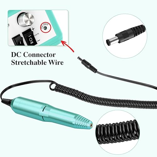 Miniatura 3 de Repuesto de taladro de uñas para máquina profesional de taladro de uñas, piezas de repuesto Handpeice de 20000 RPM para SUBAY, ALLE, Hoinvo y