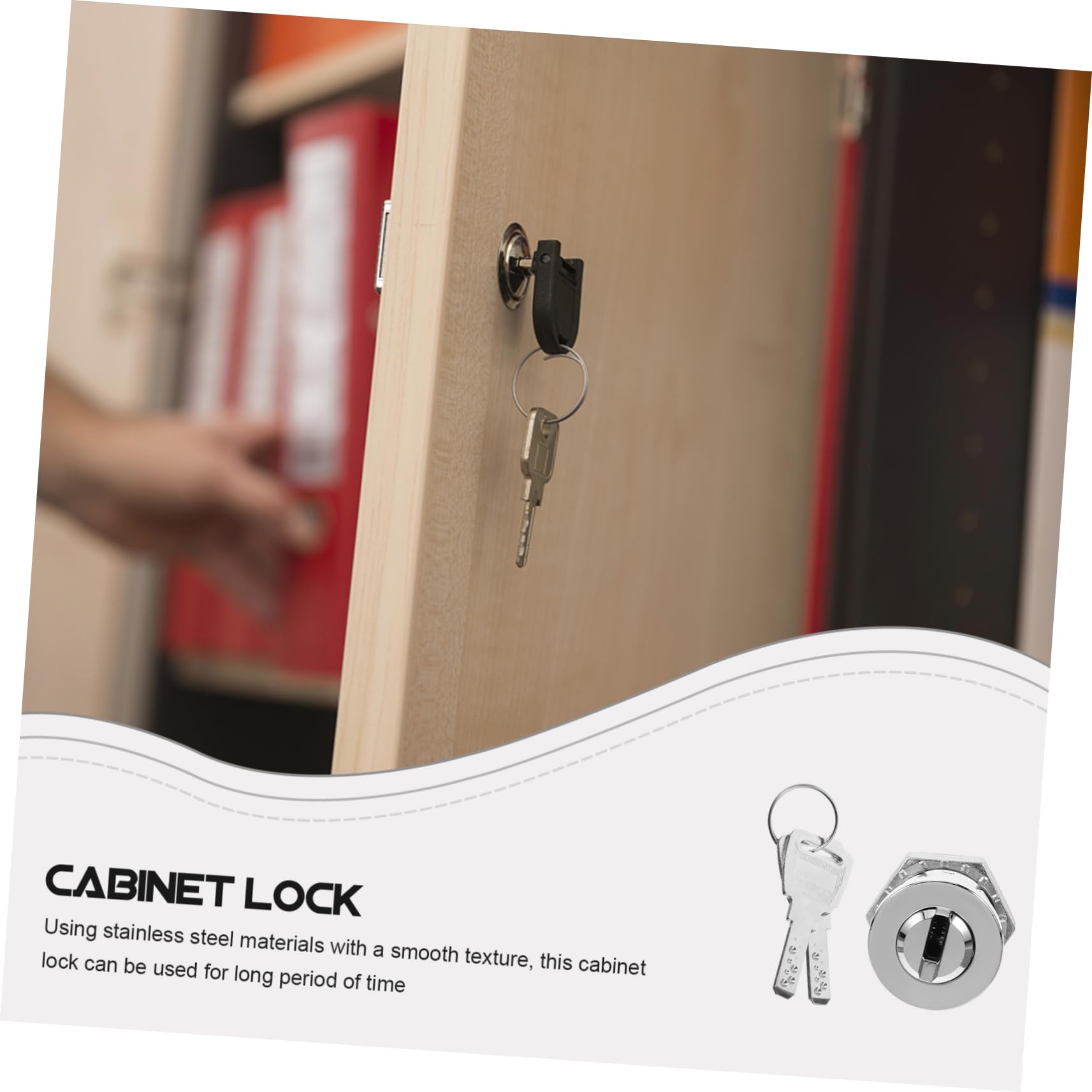 Lot De 5 Serrures De Sécurité Pour Armoire Casier À Combinaison Serrure À Pêne Dormant De Tiroir En Métal Acier Inoxydable Argenté