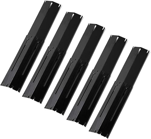 Protector universal ajustable para placa de calor para parrilla, repuesto de barra aromatizante de acero porcelánico para parrilla de gas, tienda de