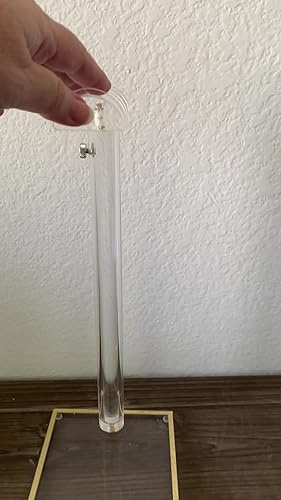 Acrylic Purse Display Stands, 14"-24" Adjustable Height Handbag - View #9