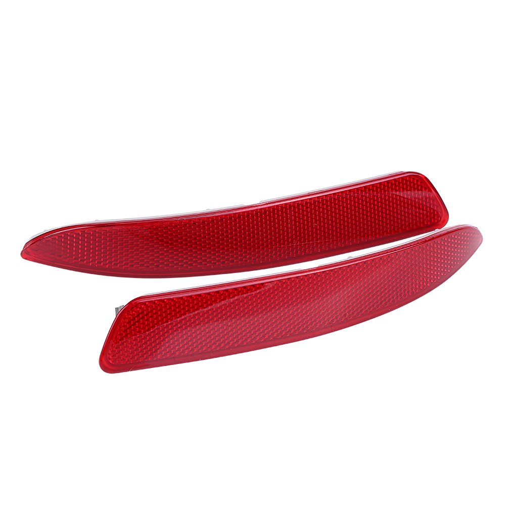 Reflector de parachoques trasero apto para E70 X5 2007-2013 OEM 63217158949 63217158950 catadioptrico coche izquierdo catadioptrico derecho 6j 2007 x5 rear reflector light ref