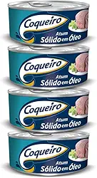 Kit 4 Latas Atum Coqueiro Sólido em Óleo 170g