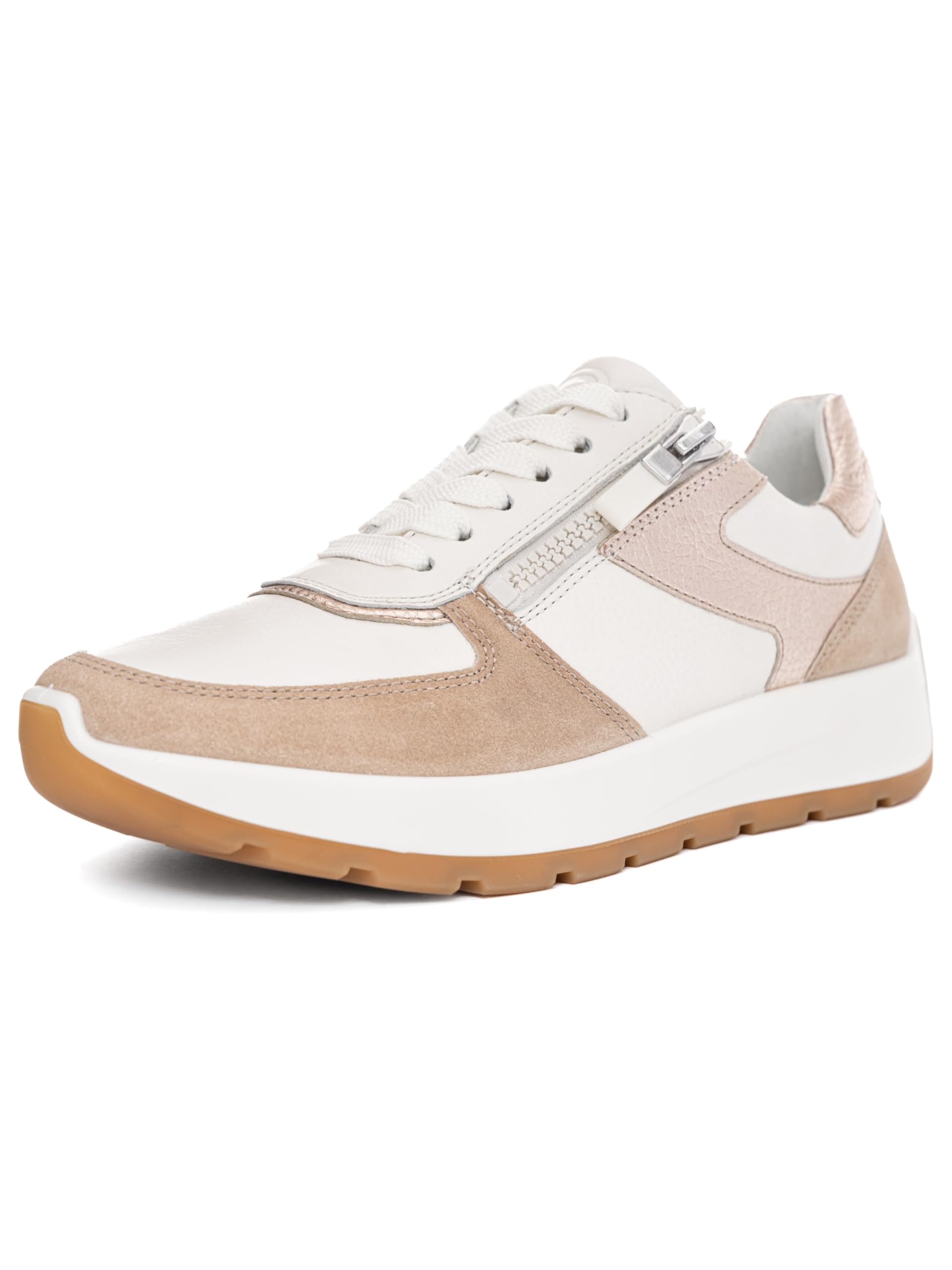 ARA Women's New York Trainers, Sand Cream, 42 EU Weit
