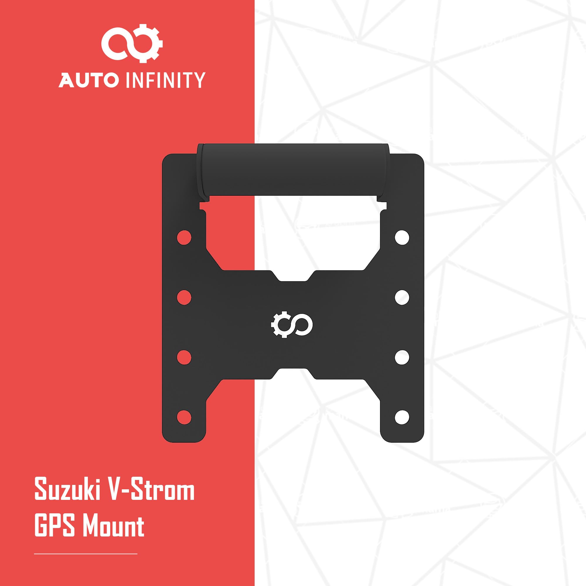 Auto Infinity GPS Mount is Compatible with Suzuki Vstrom 250 (Black, Pack of 1) — Amazon image 2