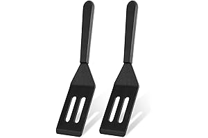 2 Pack Mini Silicone Brownie Spatula, Non-Stick Heat-Resistant Small Baking Cookie Spatulas