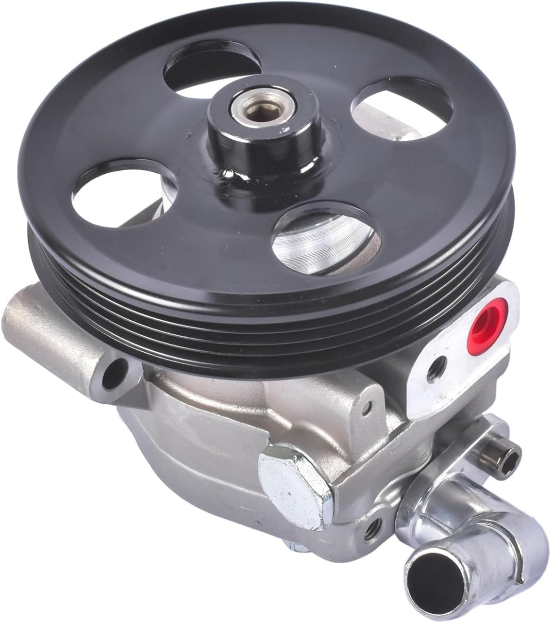 Power Steering Pump + Pulley Compatible For Ford Transit 150 250 350 3.5L 3.7L 2015-2024 STP320 CK4Z3A674A CK4Z3A674B CK4Z3A674C