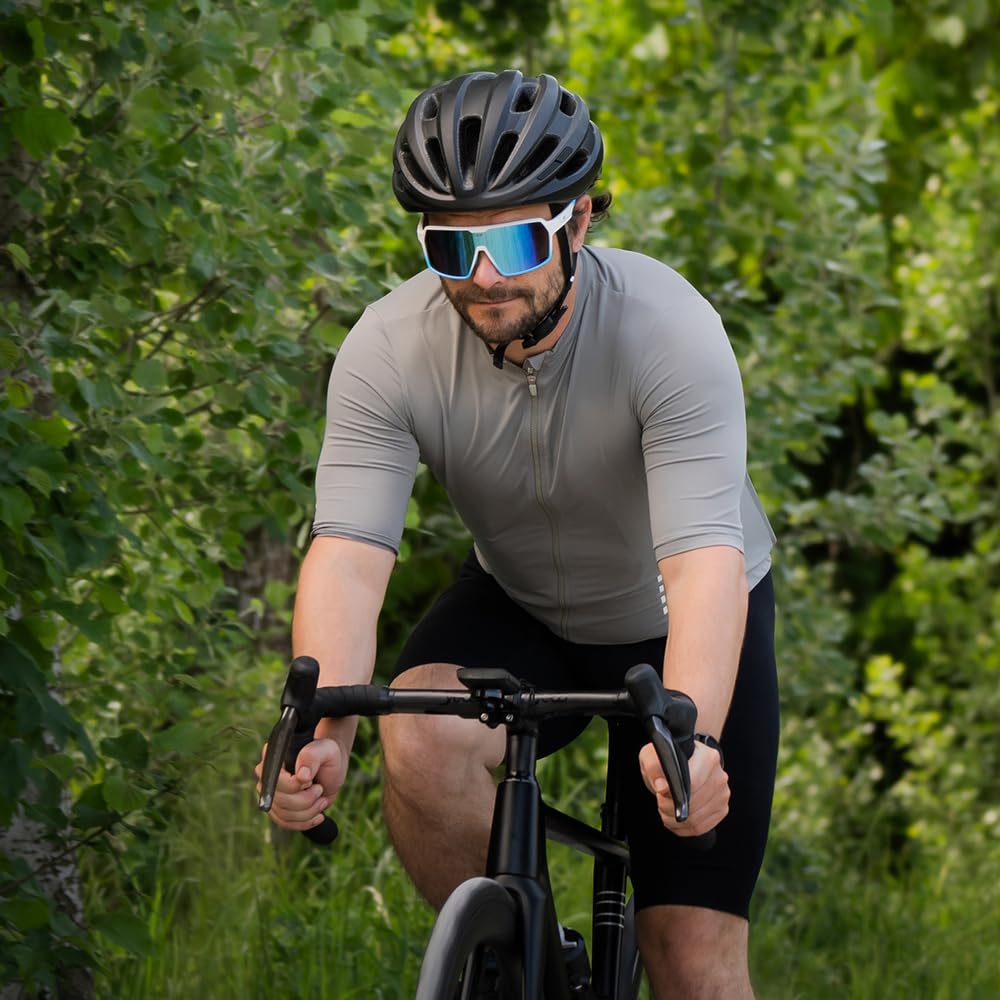 Gafas deportivas para hombre, gafas de ciclismo para mujer, gafas de sol deportivas con protección UV400, gafas rápidas, gafas de ciclismo de carreras, gafas de ciclismo, gafas de ciclismo, gafas