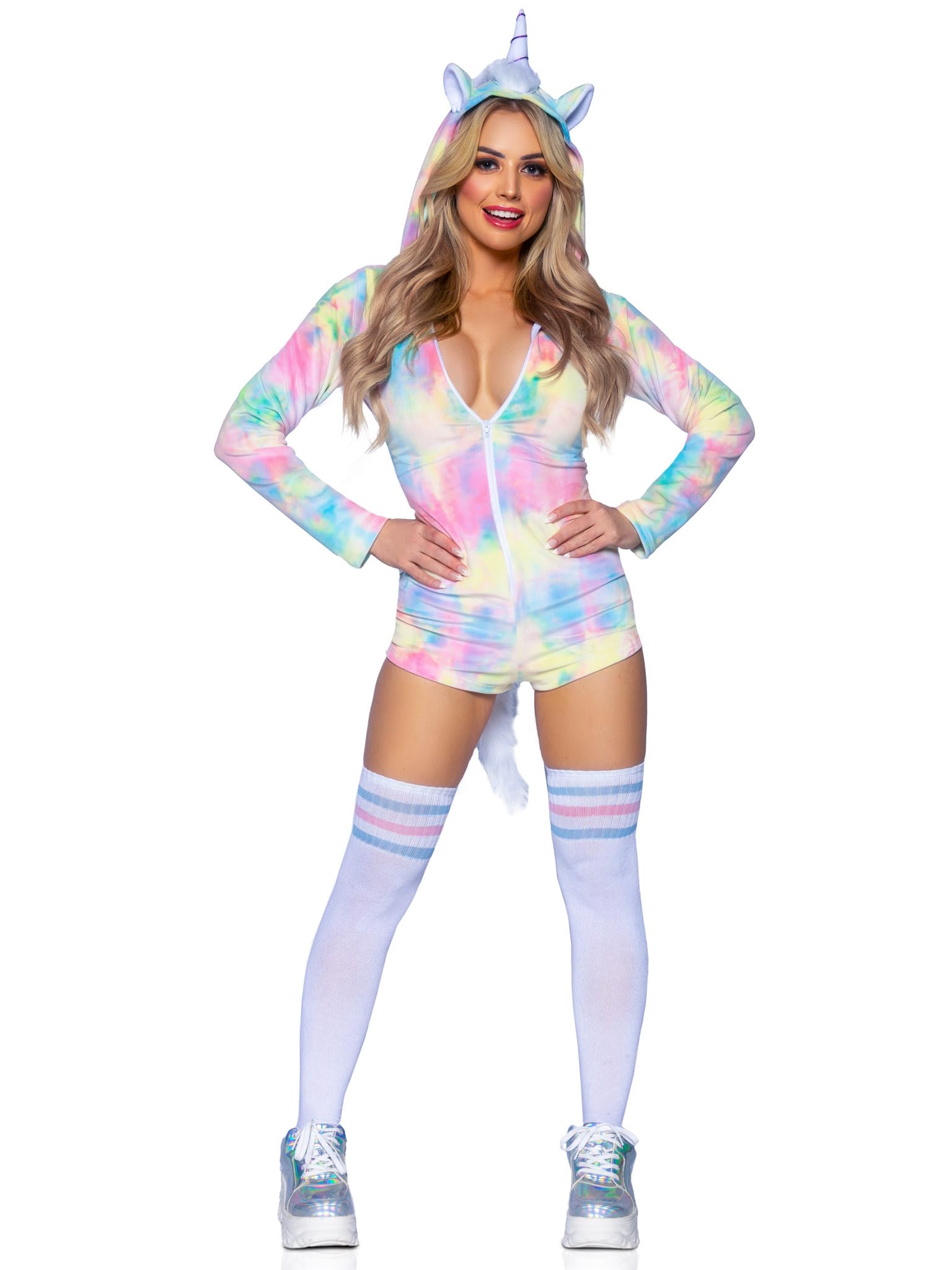 Leg Avenue 87101 10125 Carnival Costume, Theme Party, Multi-Coloured, XS (Taglia Italiana 38)