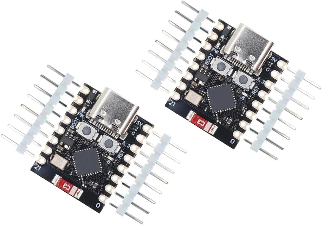 Riven 2 шт. Мини-плата разработки ESP32-C3 Mini ESP32 C3 с поддержкой WiFi и Bluetooth