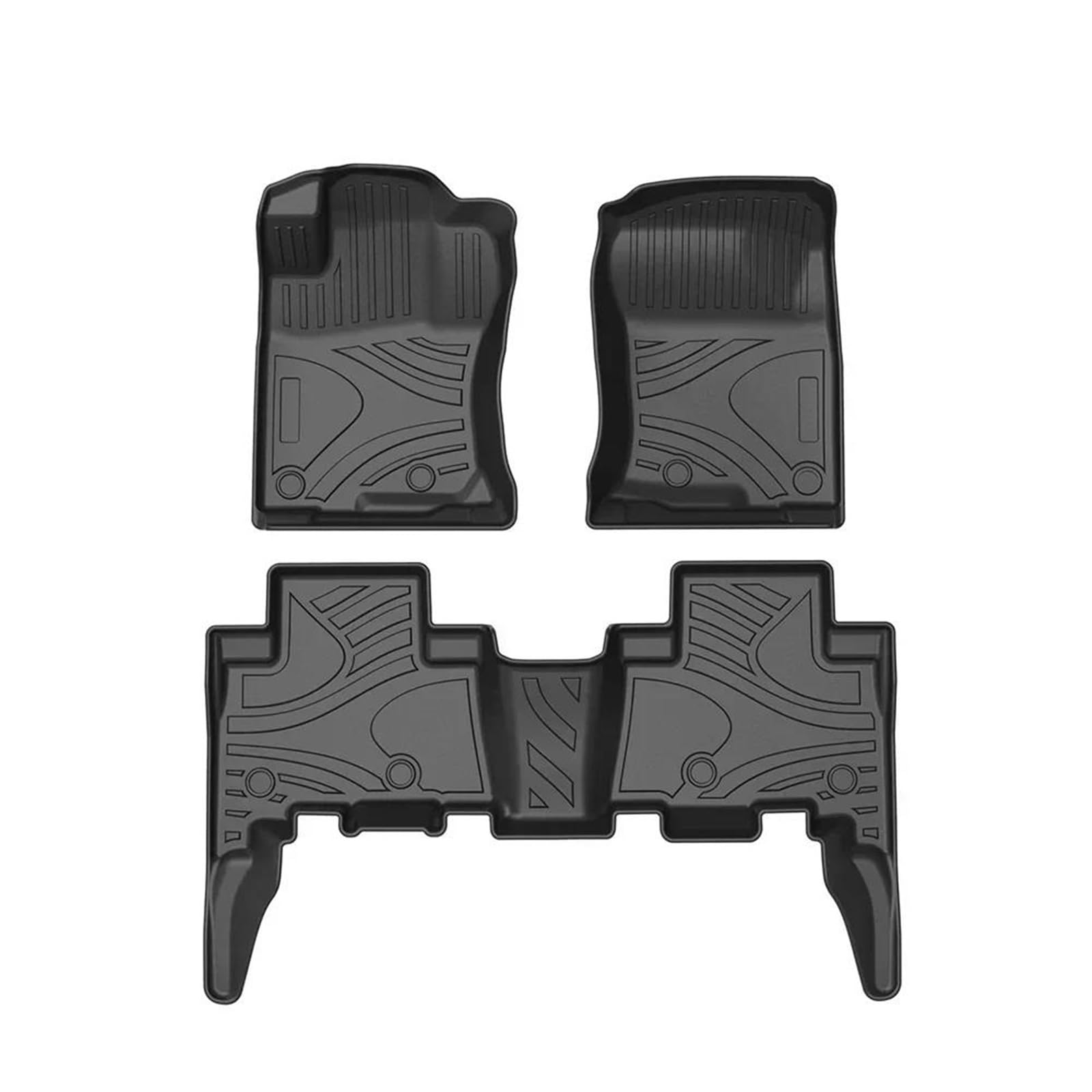 Tapis de sol Toyota 4RUNNER imperméables contre la boue et l'usure - 8