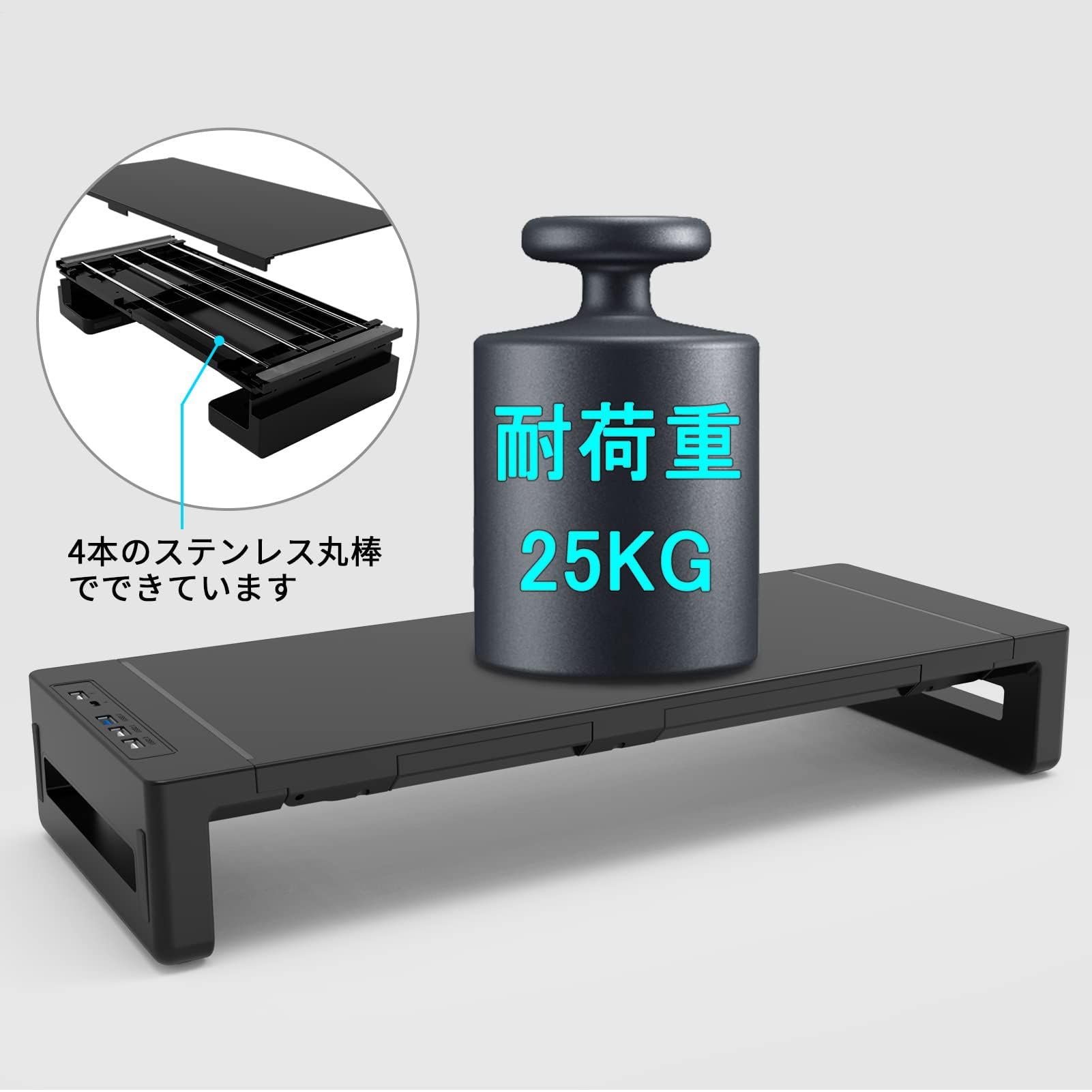 Supporto Monitor da Scrivania Ripiano da scrivania regolabile in altezza e | Supporto per Organizzatore da Tavolo Per schermi TV, penne, ristoranti, appartamenti, case, dor