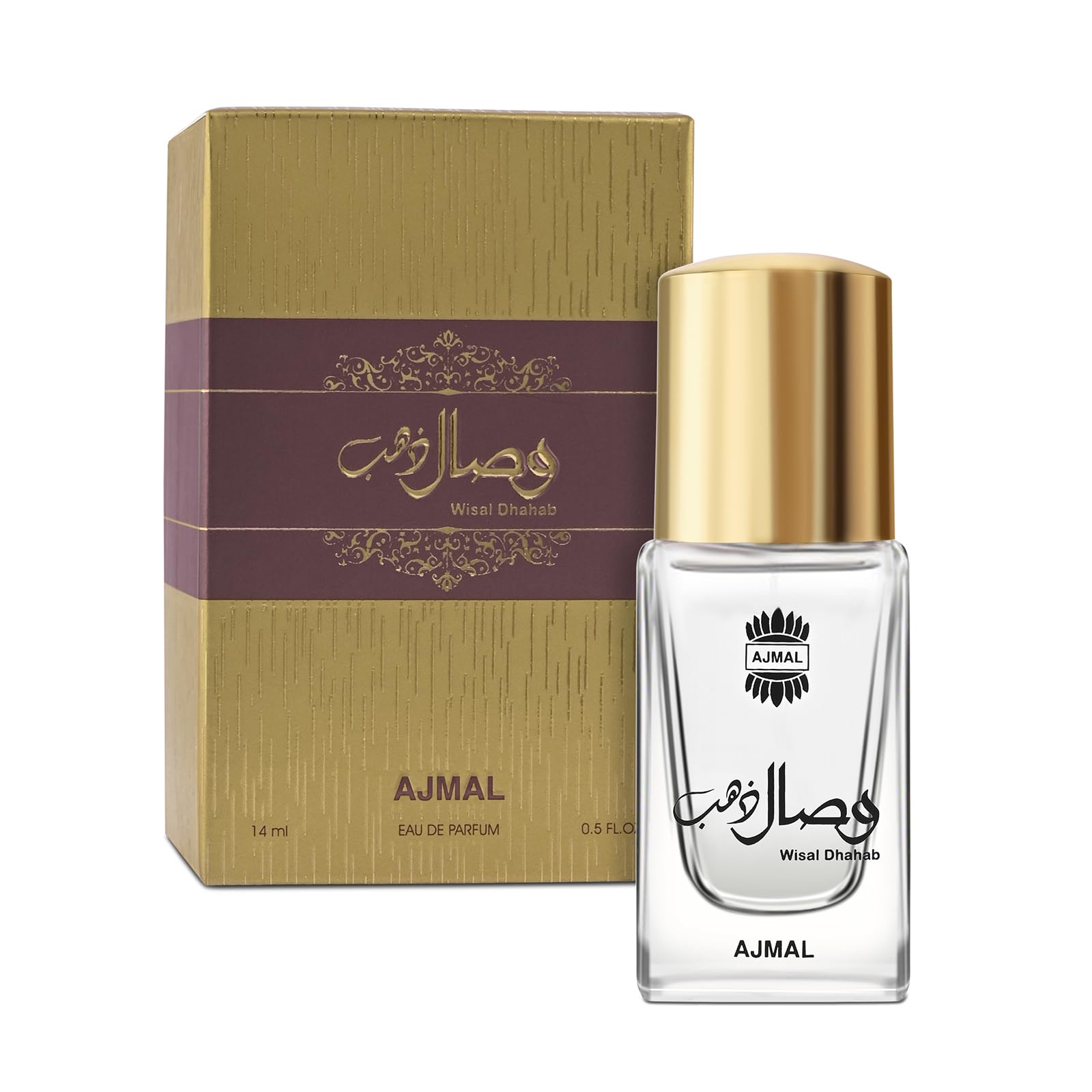 Ajmal Wisal Dhahab Long Lasting Perfume For Men & Women | Travel Size Luxury Eau De Parfum - 14 ml | Long Lasting Premium Fruity & Floral Unisex Fragrance with Grapefruit, Patchouli, Musk-picture-10