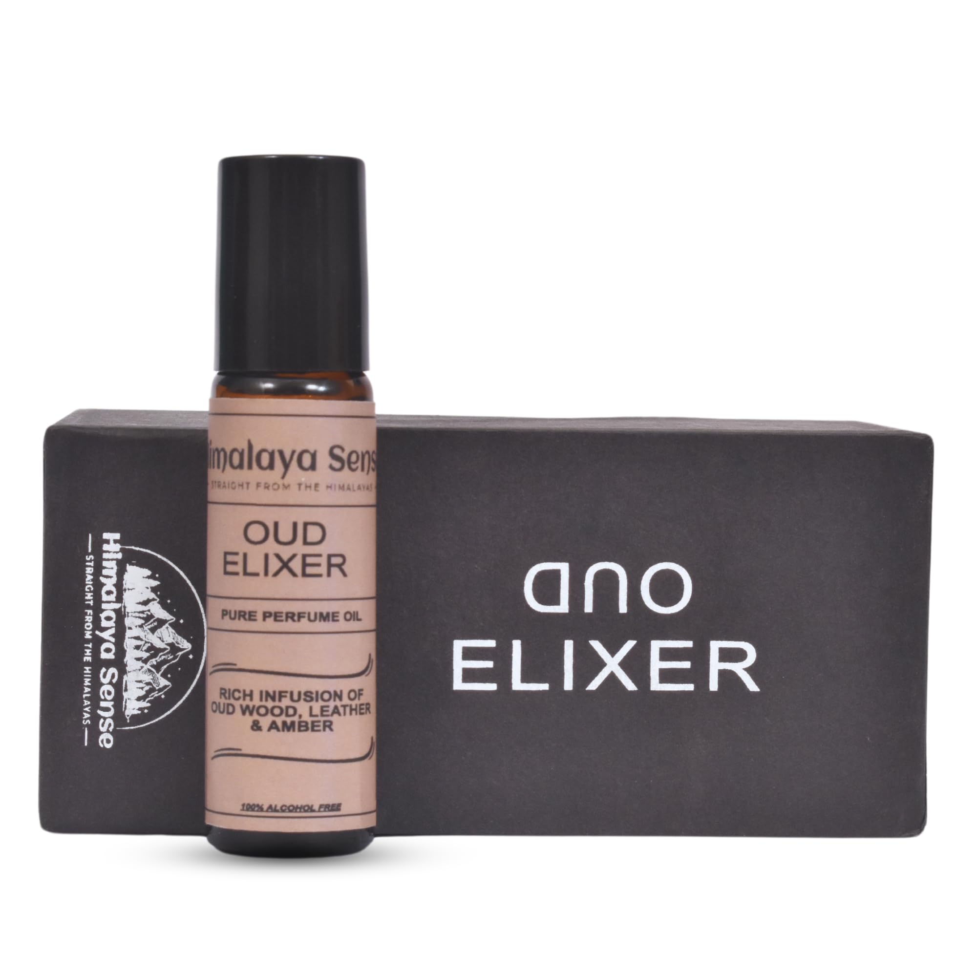 Himalaya Sense - Oud Elixer | Premium Longlasting Perfume Roll-ons | Luxury Fragrance - 10ml
