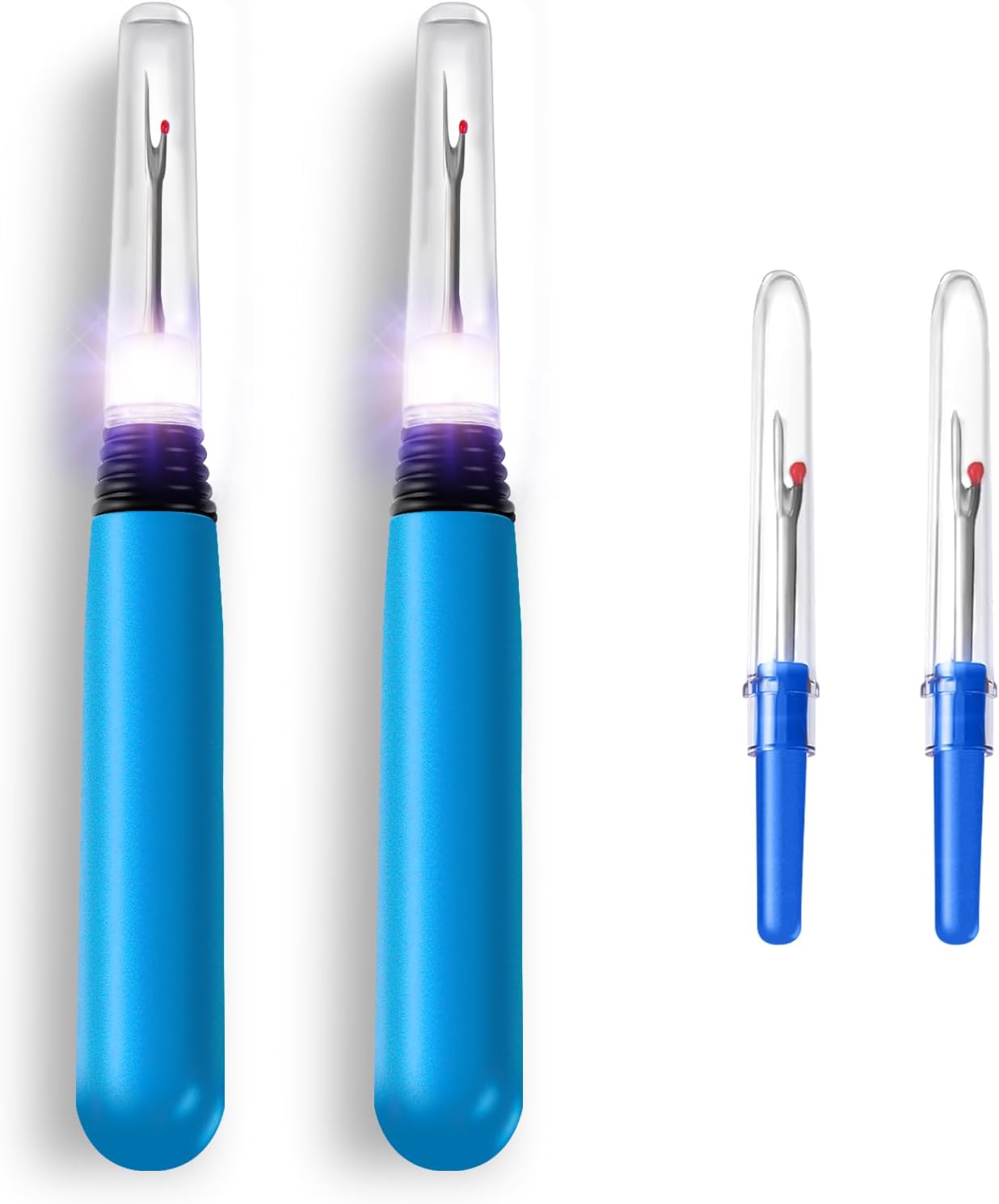 Chuangdi Seam Ripper Tool with Light Kit 2 Large LED Seam