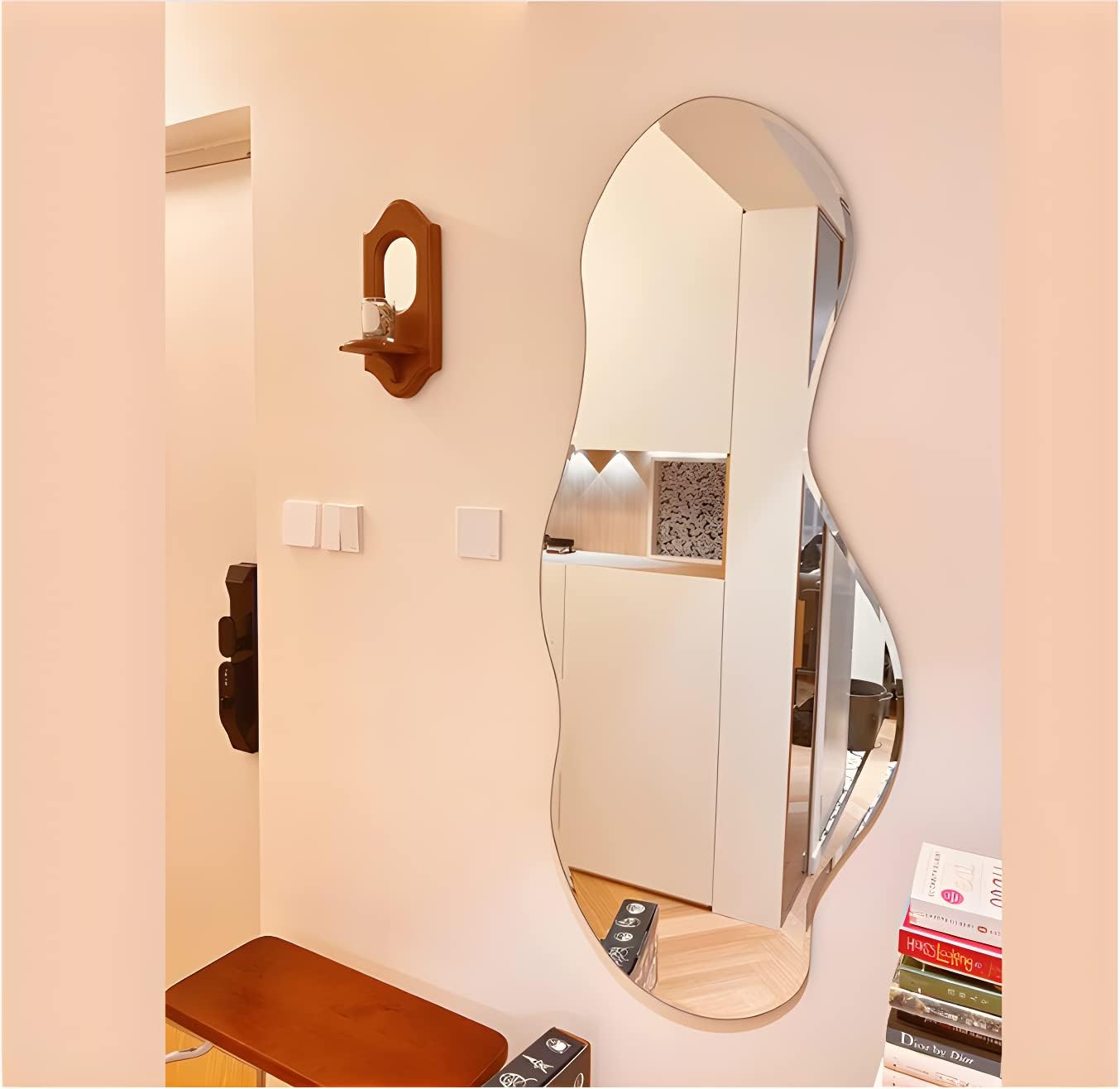 アンティーク書道具『中国 菊花石硯 天然石』縦16cm 横10cm 厚最大2cm