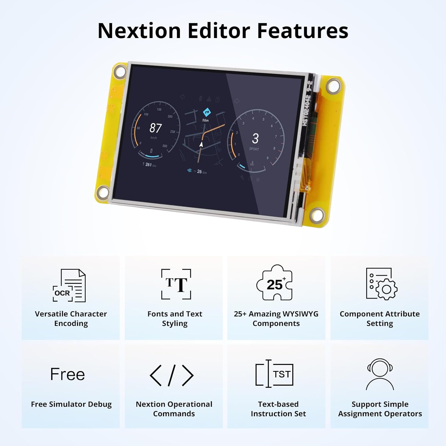 Nextion HMI Display 2.4″ Discovery Series NX3224F024 User Manual