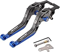 Vista 16 de Palanca de freno de embrague plegable ajustable para Xmax 125 250 300 400 XMAX250 XMAX300 2018 2023 (color : 7)