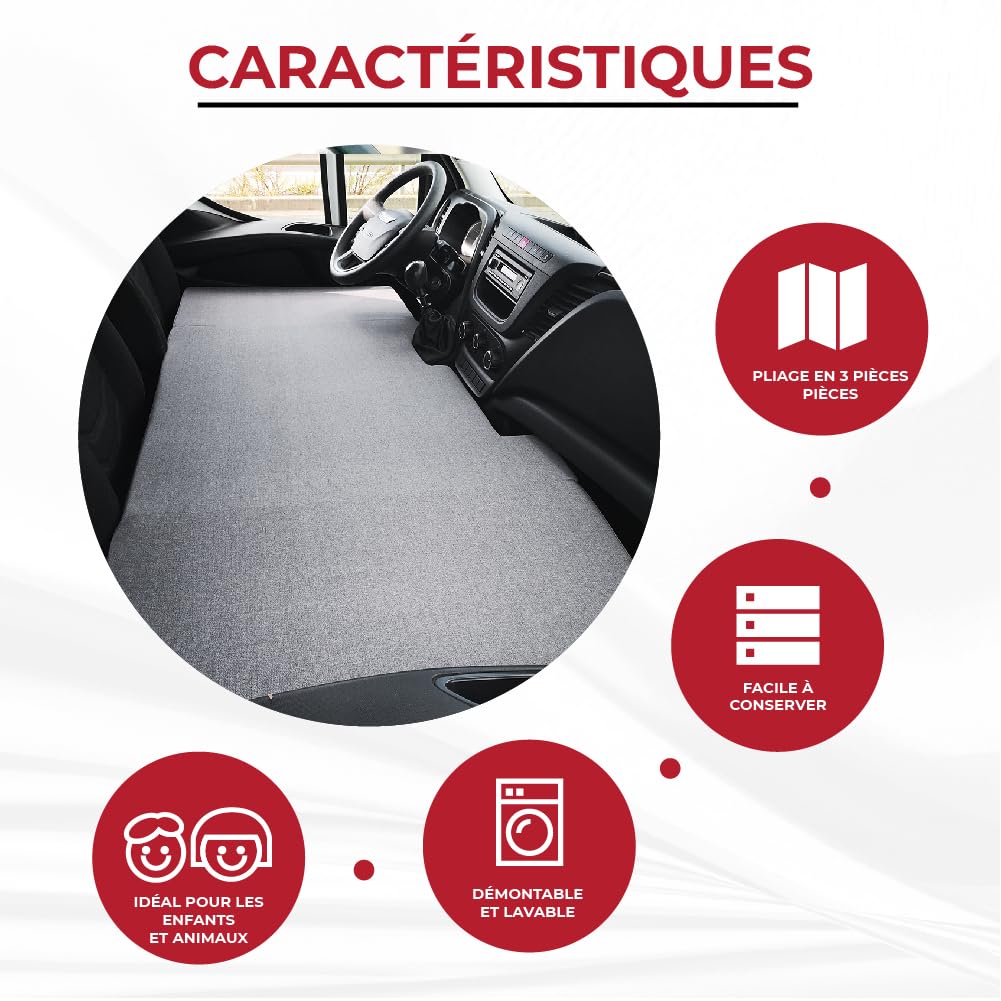 Matelas pliant lit avant pour Iveco Daily (2007-2024)