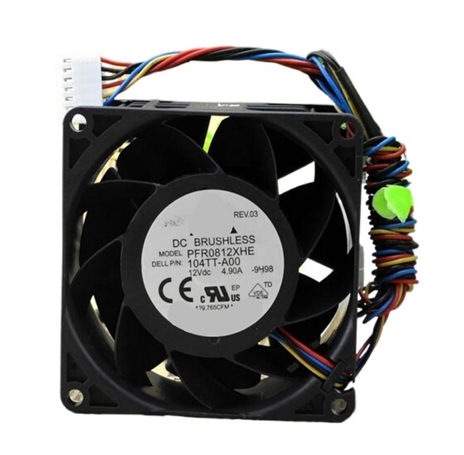 Ventilateur puissant PFR0812XHE 13000 TR/Min à 4 lignes pour refroidissement haut débit