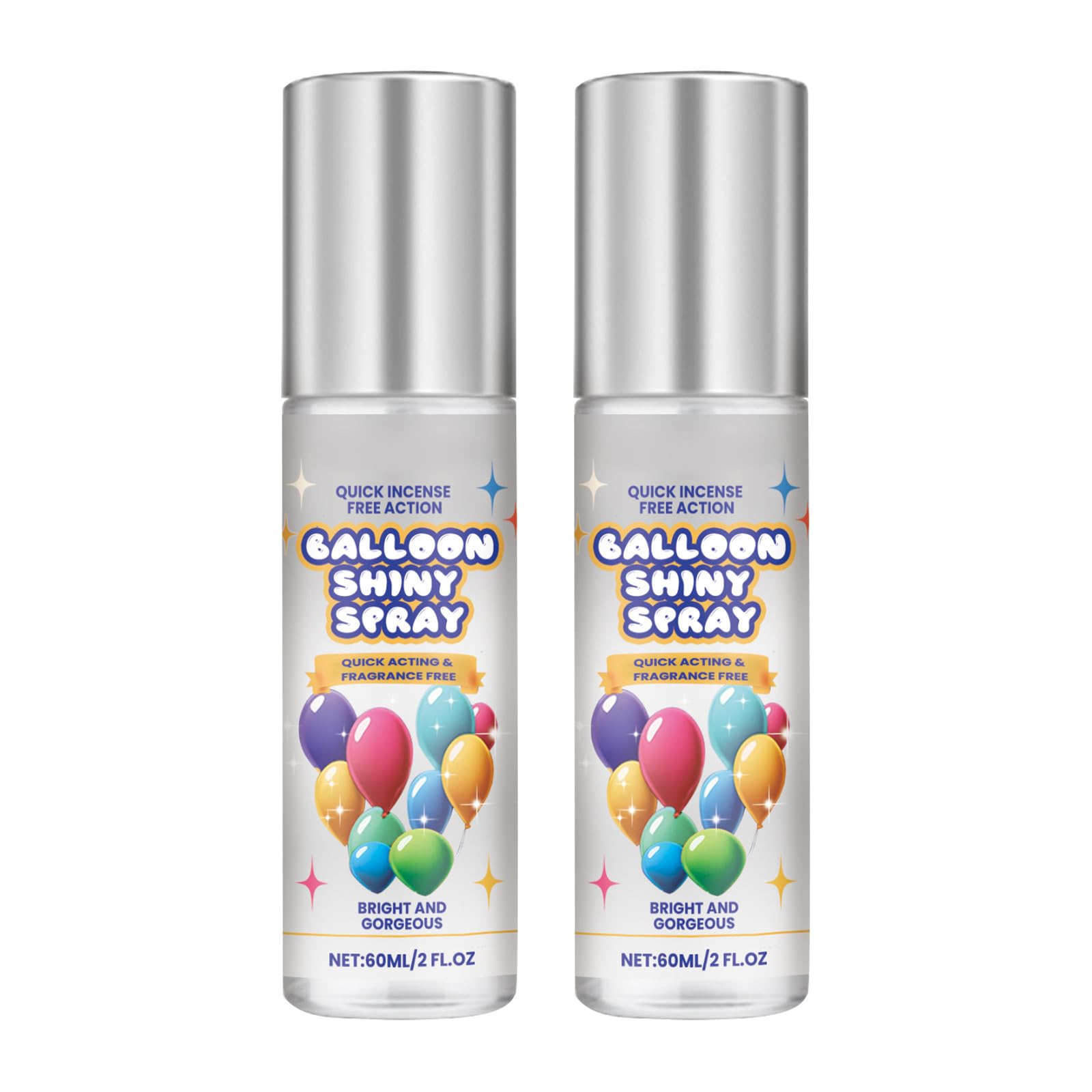 Kalttoy Shimmering Night Effect Balloon Spray Nighttime Balloon Spray 60ml Brightener for Memorable Celebration Celebration Supplies