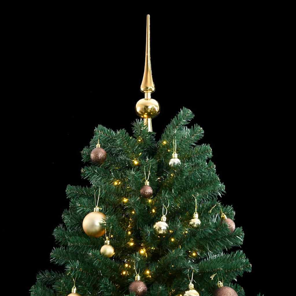 Árbol de Navidad artificial 240cm verde luces LED 3210130