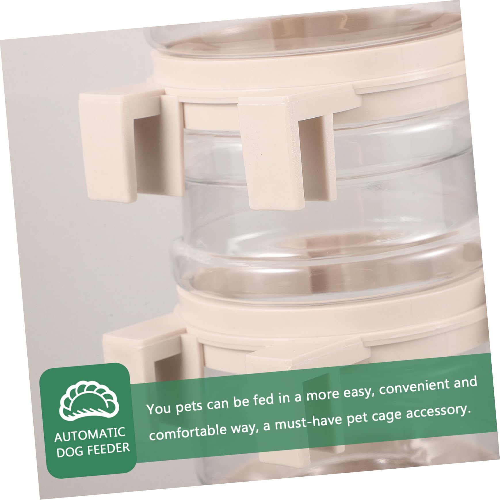 BESPORTBLE 5stücke Haustier Wasserflasche Automatischer Wasserspender Für Hunde Und Katzen Mit Stabilem Design Für Käfige Aus Edelstahl Leicht Zu Befüllen Und Auslaufsicher