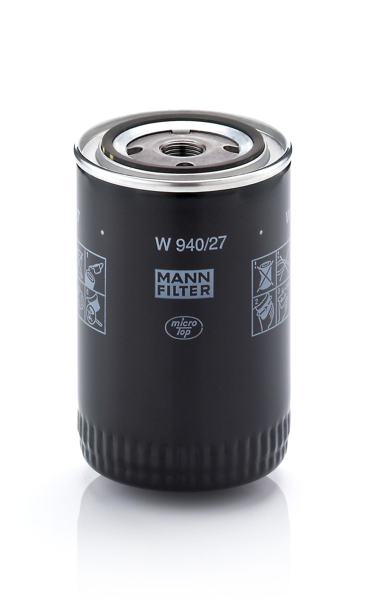 MANN-FILTER W 940/27 Oil Filter - for Trucks + Buses
