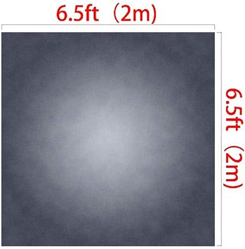 Miniatura 2 de Kate Telón de fondo gris gradual gris de 6.5 x 6.5 pies, textura gris, fondos de fotografía para retratos, fondo de textura abstracta, accesorios de