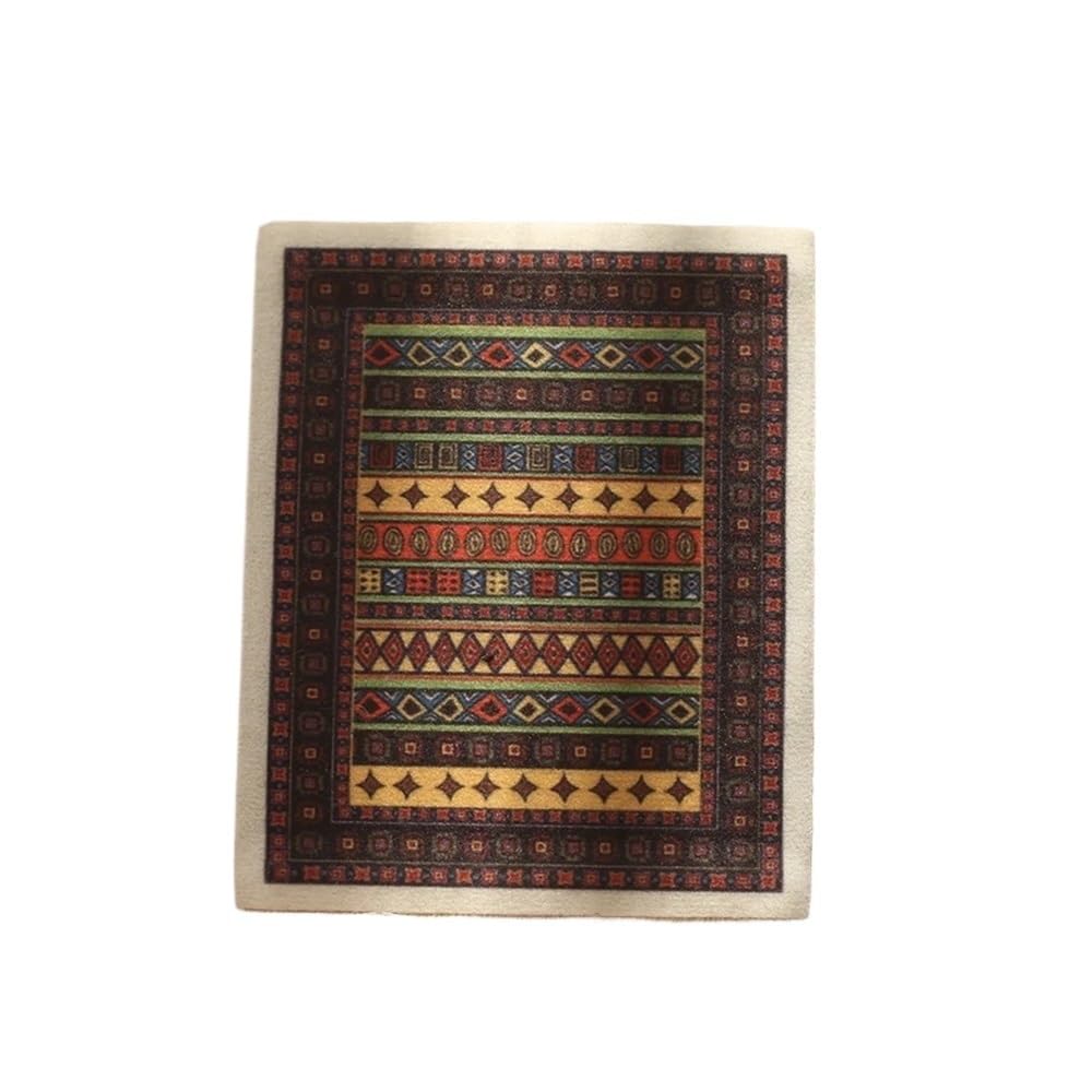 Persian Coaster Rubber Mat Placemats Coasters For Glasses Small Carpet For Computer Desk Place Mat Dinner Table Retro Non-slip(11)