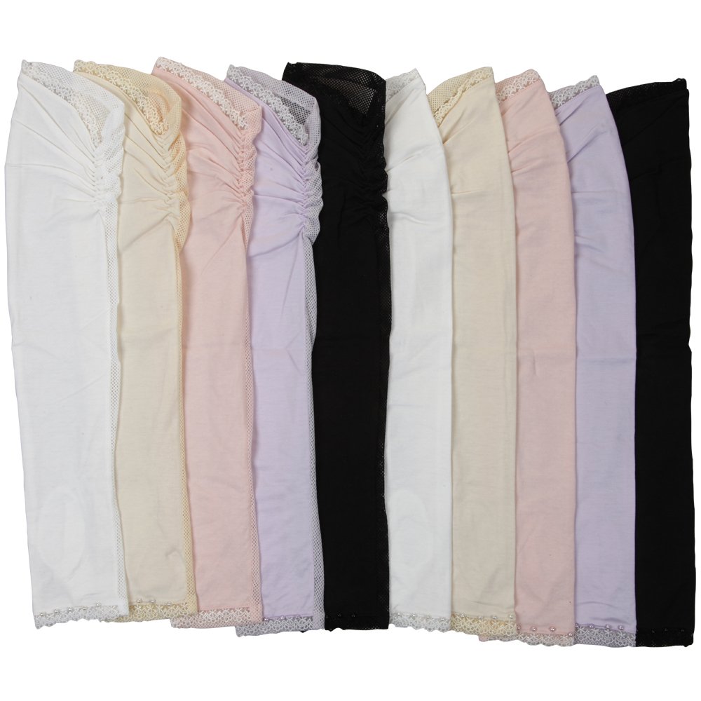 Warmen Long Fingerless Anti Uv Sun Block Daily Driving Gloves