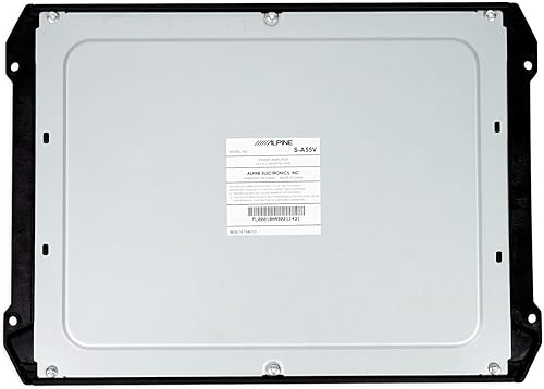 Miniatura 7 de ALPINE S-A55V 440w RMS 5-Channel S-Series Amplificador de audio para automóvil Clase D+Kit de amplificador