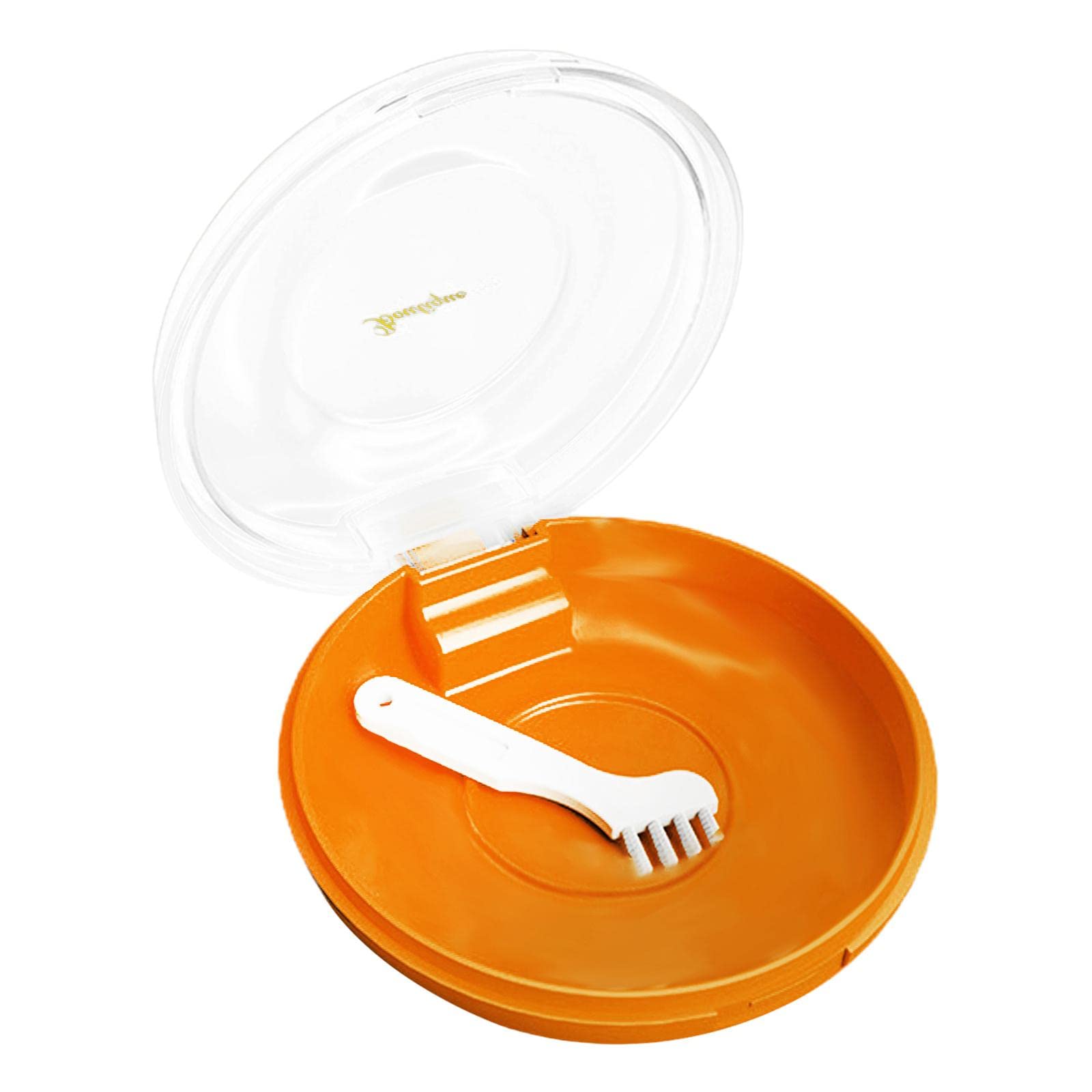 T.O.G. Orthodontic Retainer Aligner Case Artificial Tooth Organizer Dia 8cm Orange-picture-11