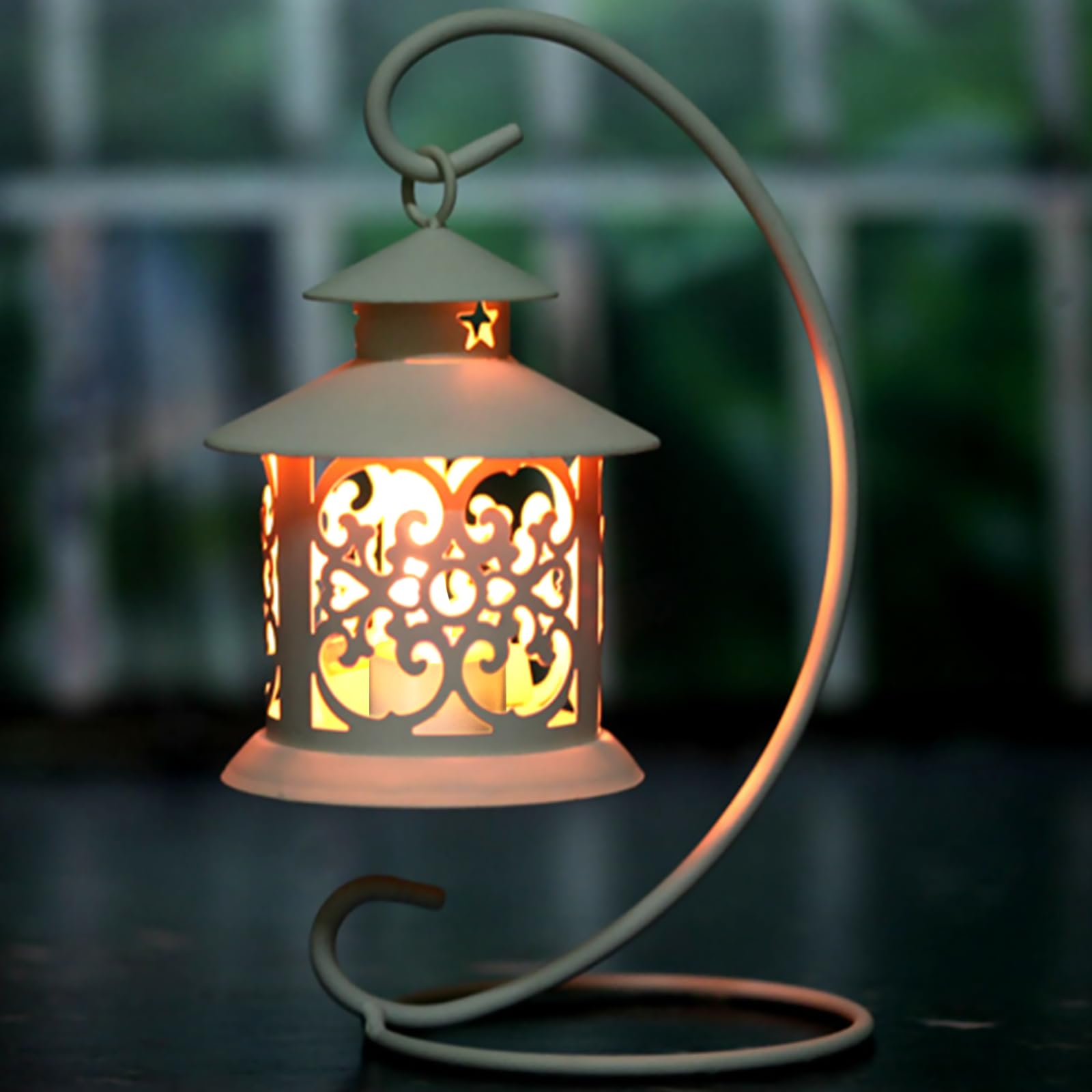 idyl light Velas de té LED recargables con estación de carga de temporizador, 6 velas LED recargables con mando a distancia, temporizador para fiestas, habitaciones, salones, Halloween, Navidad