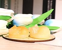 Vista 89 de QINJIEJIE Gato de obsidiana negra, decoración de Halloween, cristales y piedras curativas, estatua de piedra de gatos dormidos, escultura de piedras