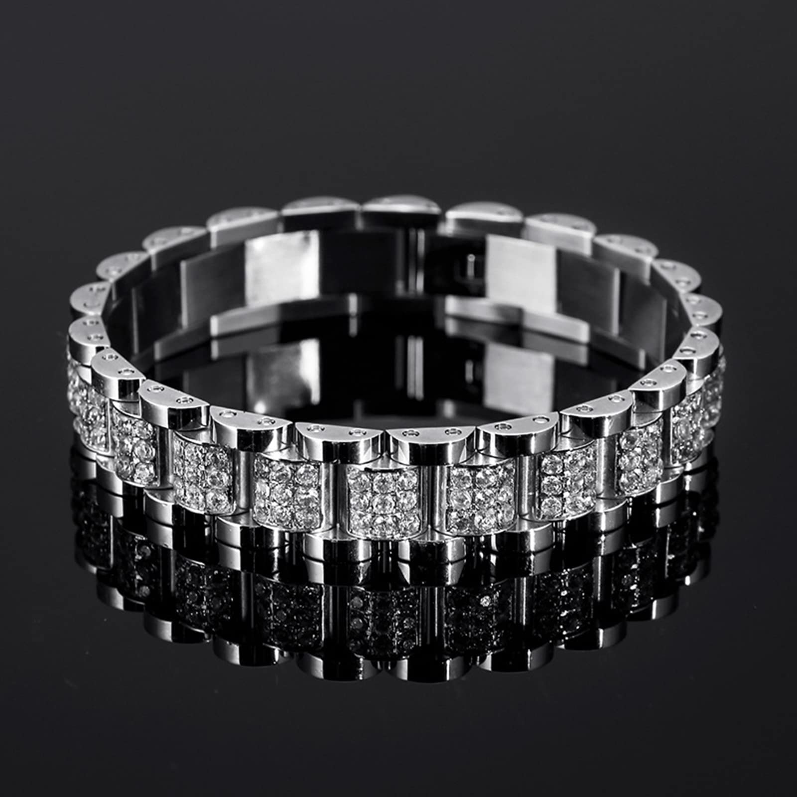 Singularu Pulseras, Circón con Incrustaciones De Moda Pulseras Baratas Oro Regalo para el cumpleaños de San Valentin