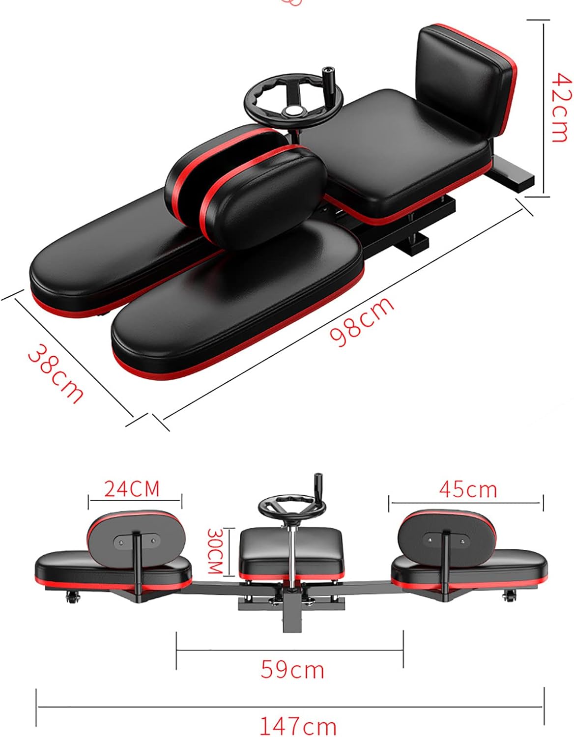 Heavy Duty Steel e Equipment Leg Stretcher, Leg Stretcher, 220 LBS Leg Stretch Machine,Leg Stretching Training Machine for Home Gym Leg Stretcher Training Fitnes A (A)