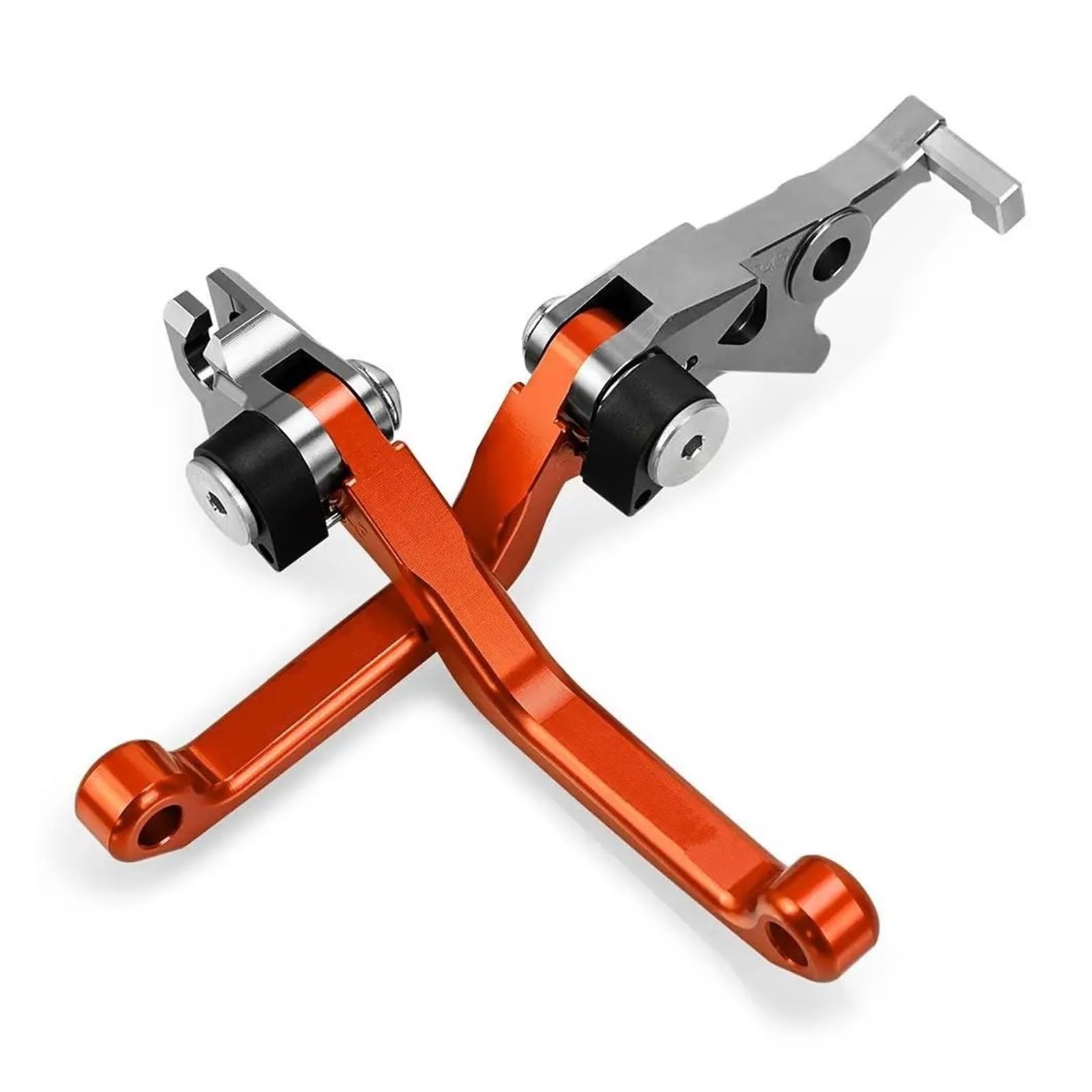 Hguvsjd Orange For Crf300l For Crf 300L For Crf300 L 2021 Motorcoss Pit Dirt Bike Pivot Foldable Brake Clutch Levers Motorcycle Brake Lever(Orange)