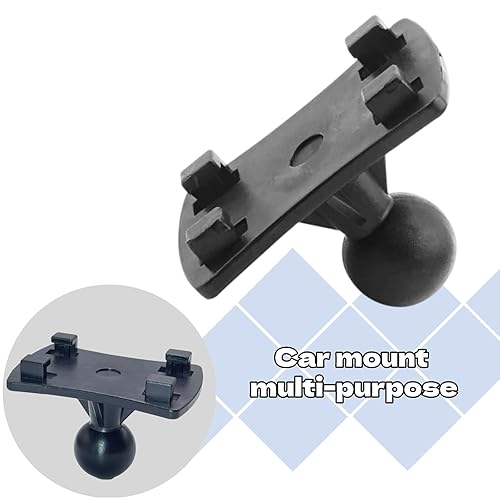 Miniatura 3 de Adaptador de montaje de leva de tablero seguro con base de ventosa, conector de soporte de bloqueo para sistemas de navegación de automóviles y