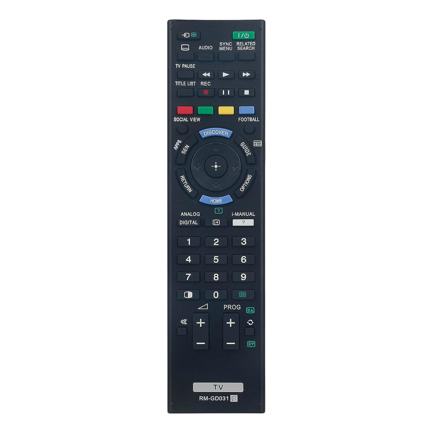 Allimity RM-GD031 Replacement Remote Compatible with Sony Bravia LED TV KDL-40W590B KDL-40W580B KDL-40W600B KDL-48W580B KDL-48W590B KDL-48W600B KDL-60W600B Allimity RM-GD031 Replacement Remote Compatible with Sony Bravia LED TV KDL-40W590B KDL-40W580B KDL-40W600B KDL-48W580B KDL-48W590B KDL-48W600B KDL-60W600B