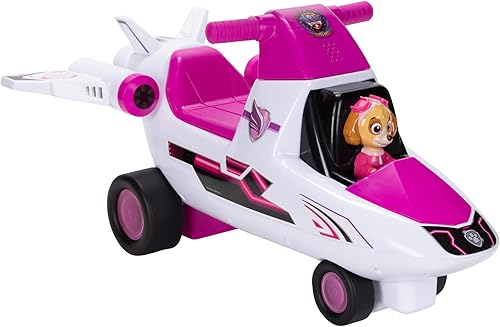Miniatura 11 de Paw Patrol Push Ride On The Mighty Movie Skye's Mighty Jet Ride-On con música y efectos de sonido, bebé de 12 a 36 meses